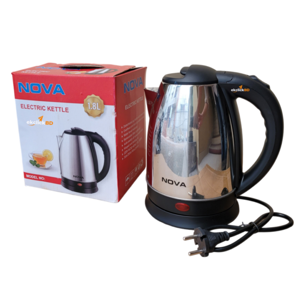 Nova1.8L Stainless Steel Electric Kettle | Tea Maker