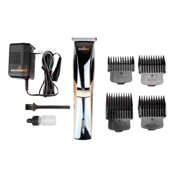 kemei Km-5018 Professional Washable Rechargeable Hair Clipper Electric Shaver Beard Trimmer Men - Image 3