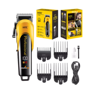 HTC CT-8082 Professional Hair Clipper and Beard Trimmer Salon Series for Men